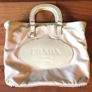 AUTHENTIC PRADA TESSUTO NYLON MINI TOP HANDLE TOTE